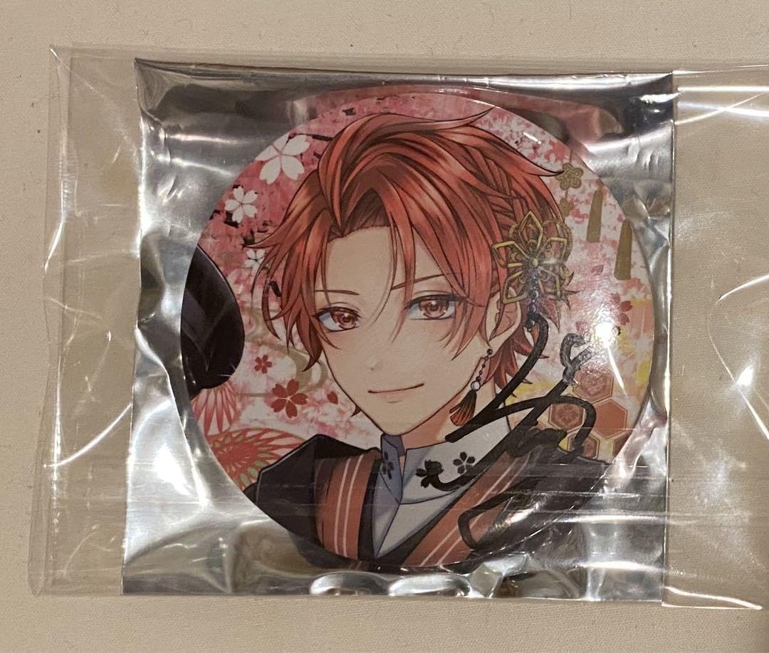 りうら いれいす もふめいと（ぜったいてきしんじゃ！ ） 缶バッジ 赤