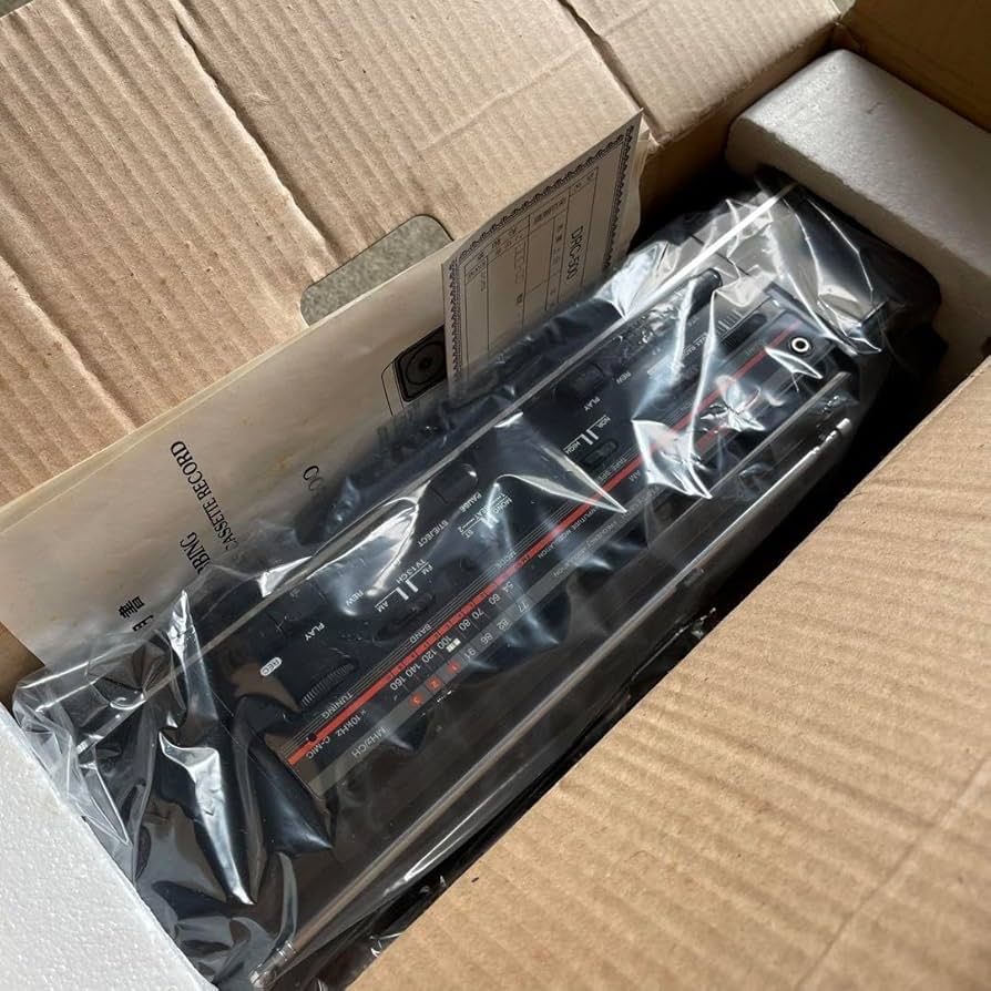 Amazon.co.jp: レトロ ポータブルラジカセ MAXI DRC-500 ダブル