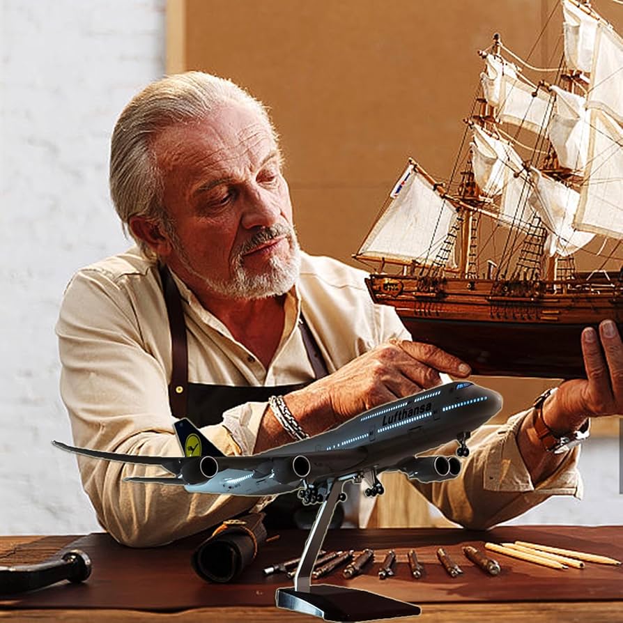 Amazon.co.jp: ODddot ルフトハンザボーイング 747-8 フライト