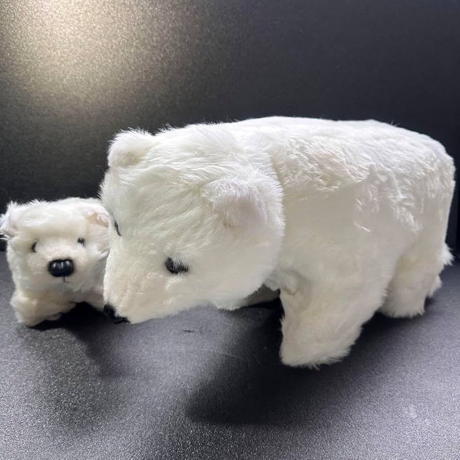 Amazon.co.jp: 日立ルームエアコン白くまくん ノベルティ 親子の