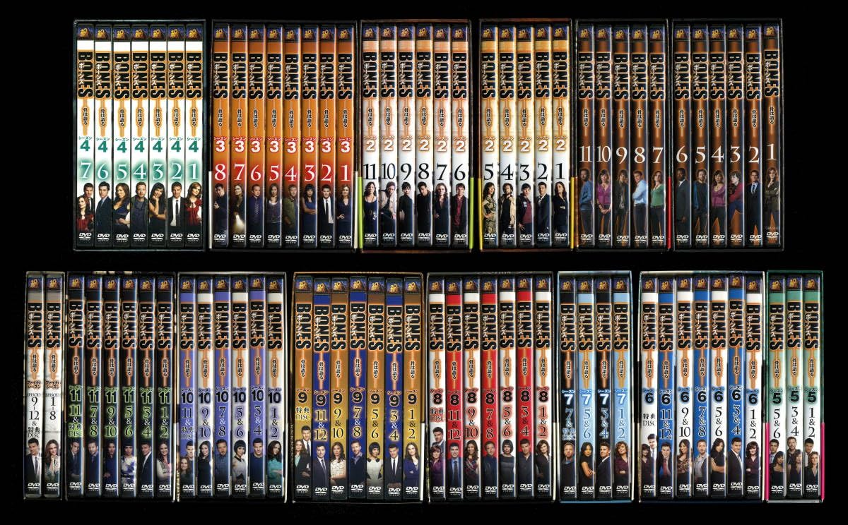 Amazon.co.jp: ボーンズ -骨は語る- シーズン1～12 完結 DVD