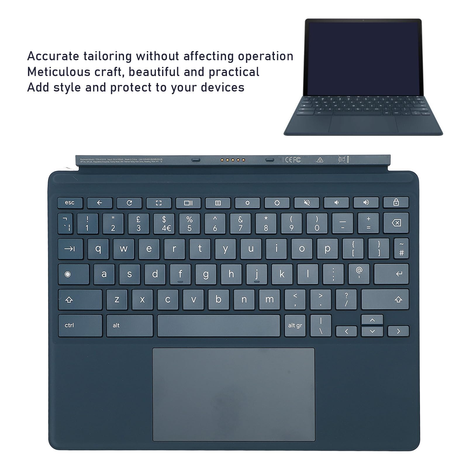 Amazon.co.jp: Chromebook X2 11 Da0023dx キーボード用、タッチパッド