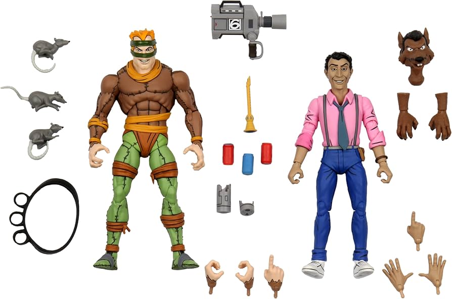 Amazon.com: Teenage Mutant Ninja Turtles Cartoon Series 7 Inch