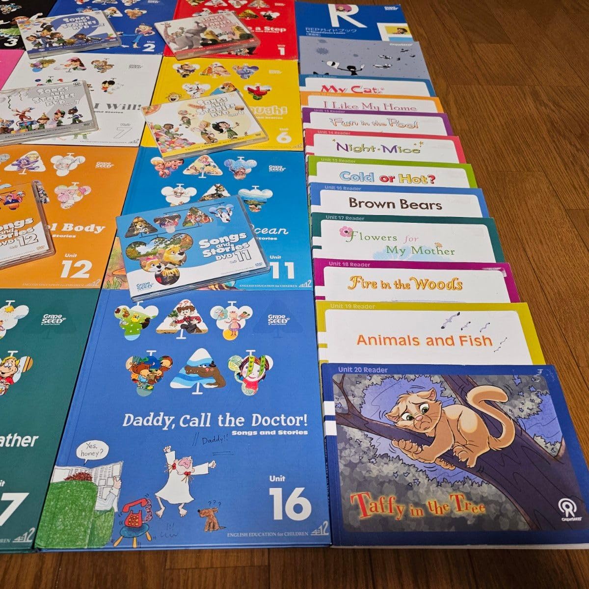 Amazon | Grape SEED グレープシード 英語教材 ユニット1~20 CD・DVD