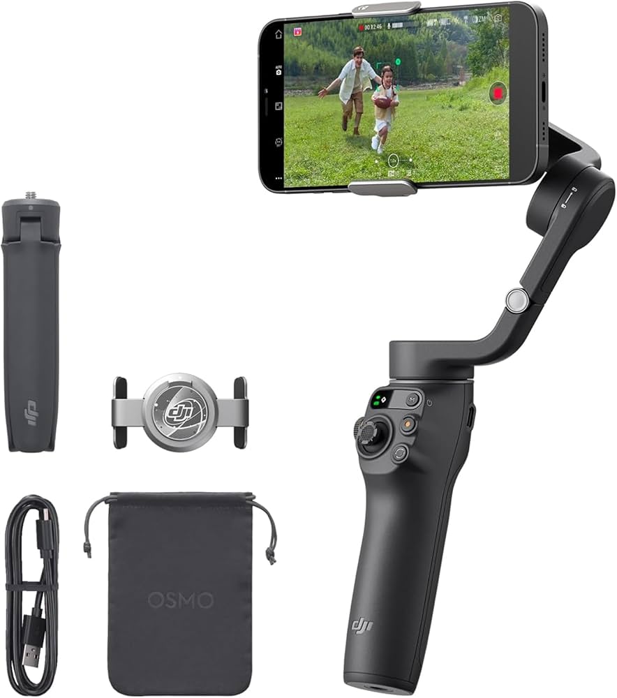 Amazon.com: DJI Osmo Mobile 6 Gimbal Stabilizer for Smartphones, 3