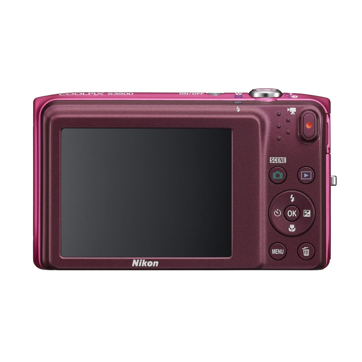 Amazon | Nikon デジタルカメラ COOLPIX S3500 光学7倍ズーム 有効画素