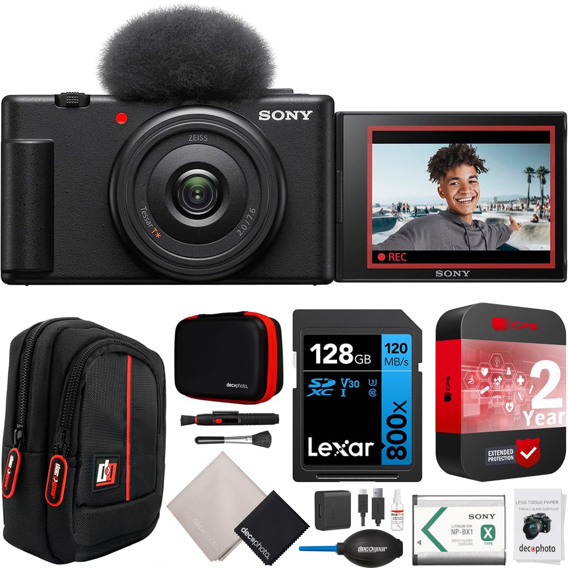 Amazon.com : Sony ZV-1F Vlog Camera | Official Sony USA Partner