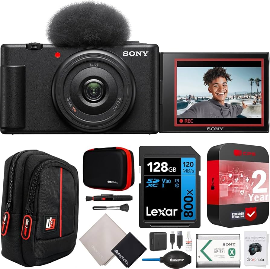 Amazon.com : Sony ZV-1F Vlog Camera | Official Sony USA Partner