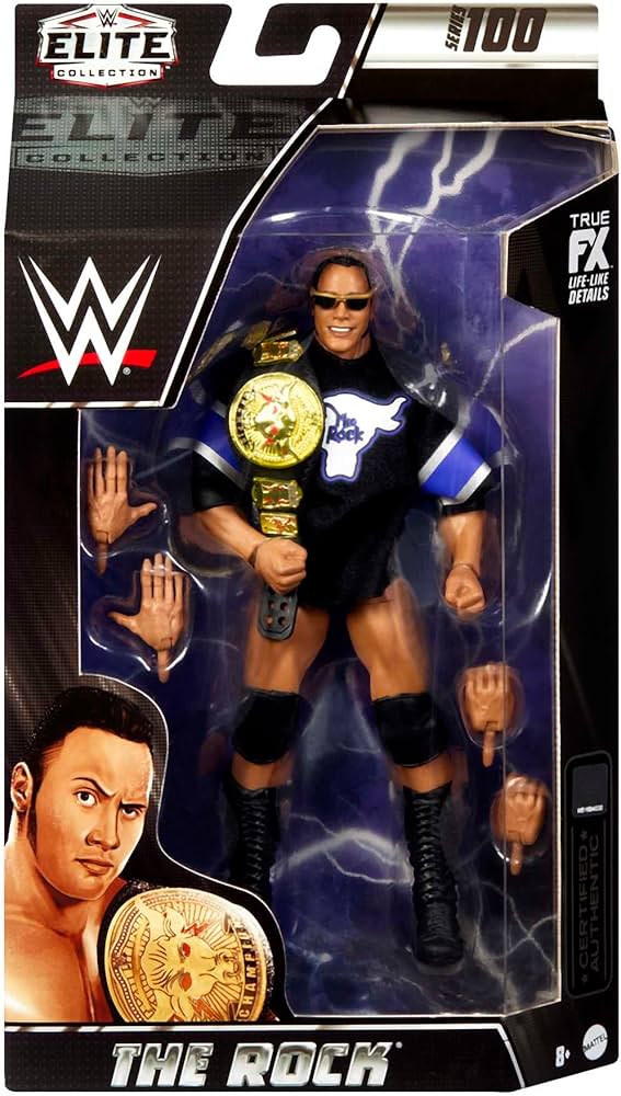 Amazon.co.jp: WWEロックエリートコレクションアクションフィギュア