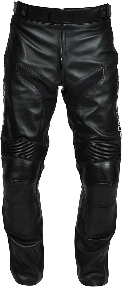 Amazon | シンプソン(SIMPSON) レザーパンツ BK LW SLP-3111 | パンツ