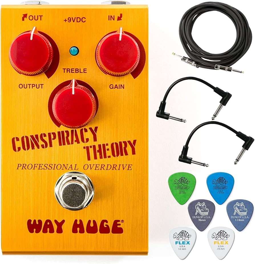 Amazon.com: Way Huge Smalls WM20 Conspiracy Theory Overdrive Pedal