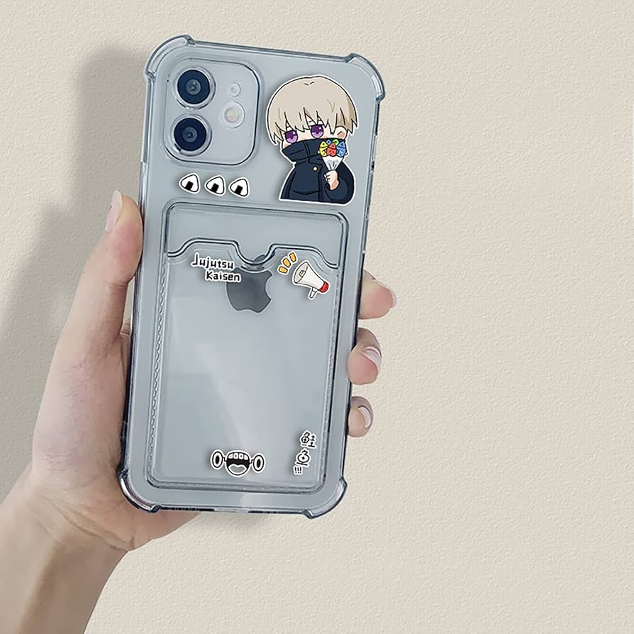 Amazon.co.jp: 【YHN】狗巻棘 呪術廻戦 スマホケース スマホ カード