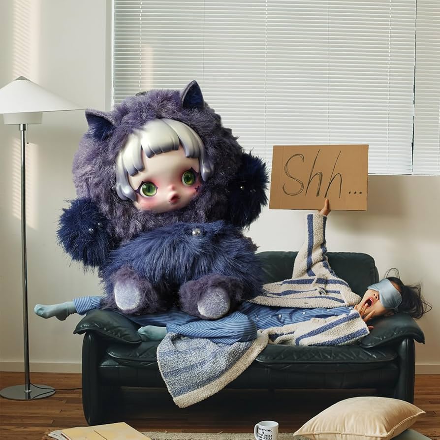 Amazon | POP MART SKULLPANDA You Found Me! シリーズ ぬいぐるみ