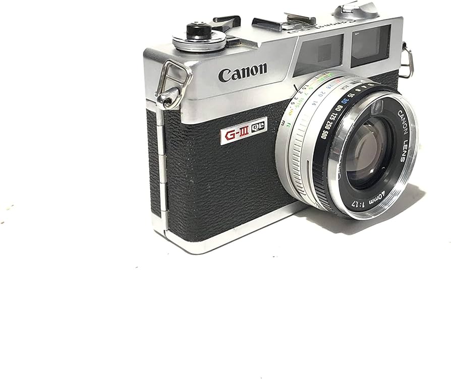 Amazon.com : Canon Canonet QL17 GIII 35MM Rangefinder Film camera