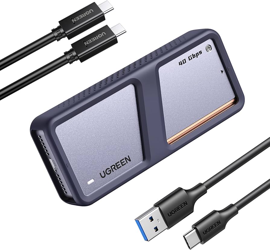 Amazon.co.jp: UGREEN M.2 SSD 外付けケース 【USB4 40Gbps】 M.2 SSD