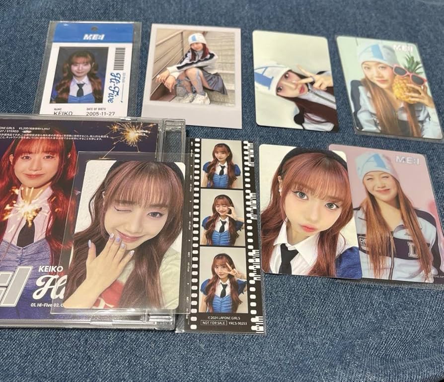 Amazon.co.jp: ME:I ミーアイ 清水恵子 トレカコンプ FC盤 ソロジャケ