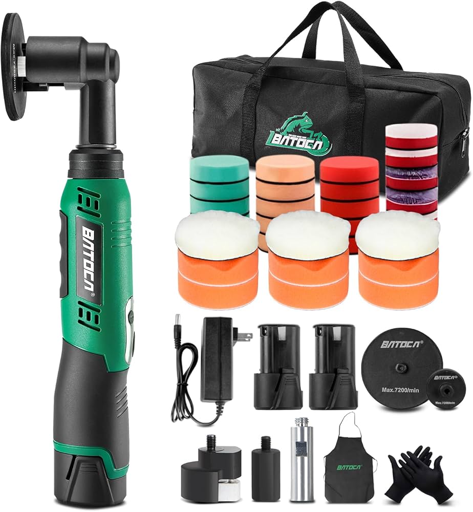 Amazon | BATOCA S6 ミニ ポリッシャー コードレス 充電式 電動 車 30
