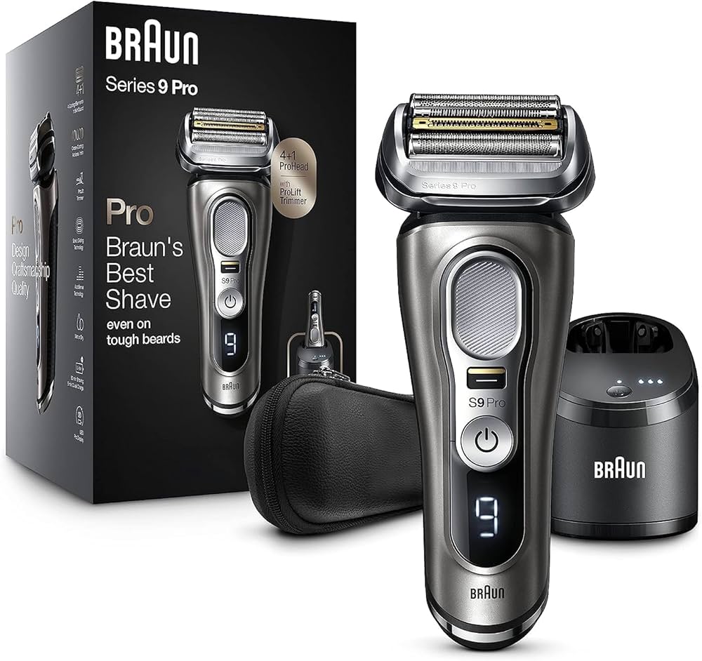 Amazon.com: Braun Electric Razor for Men, Series 9 Pro 9465cc Wet
