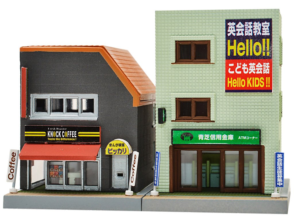 Amazon | トミーテック ジオコレ 建物コレクション 106-2 駅前商店A2