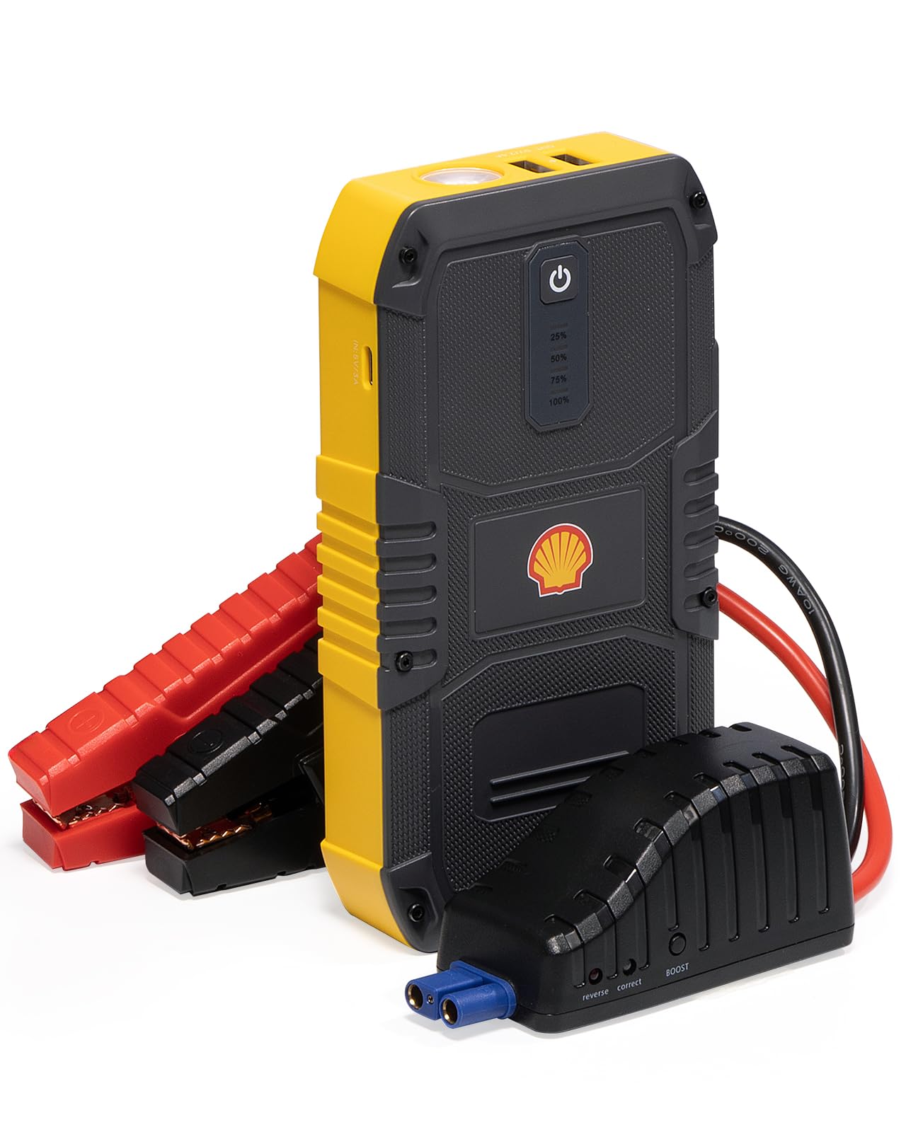 Amazon | Shell シェル ジャンプスターター 10000mAh大容量 ピーク電流