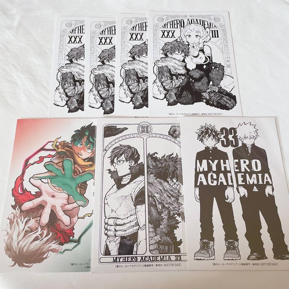 Amazon.co.jp: 僕のヒーローアカデミア ヒロアカ コミック特典 ポスト