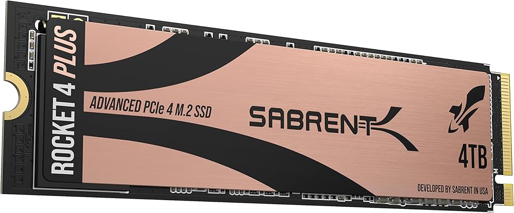 Amazon | SABRENT SSD 4TB、PS5に対応、M.2 SSD 4TB、PCIe 4.0 M.2 SSD