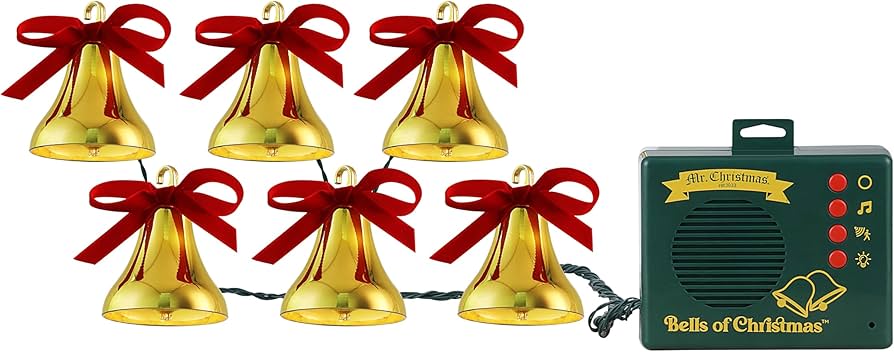 Amazon.com: Mr. Christmas Musical Bells of Christmas with LED