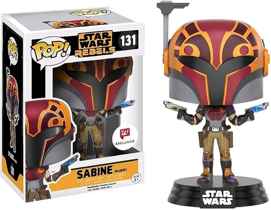 Amazon.com: Funko Pop! Star Wars Rebels Sabine Wren Masked