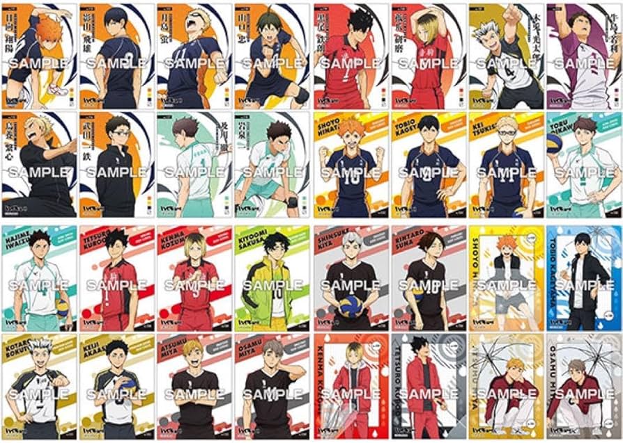 Amazon.co.jp: ハイキュー クリアカードコレクション3 全種