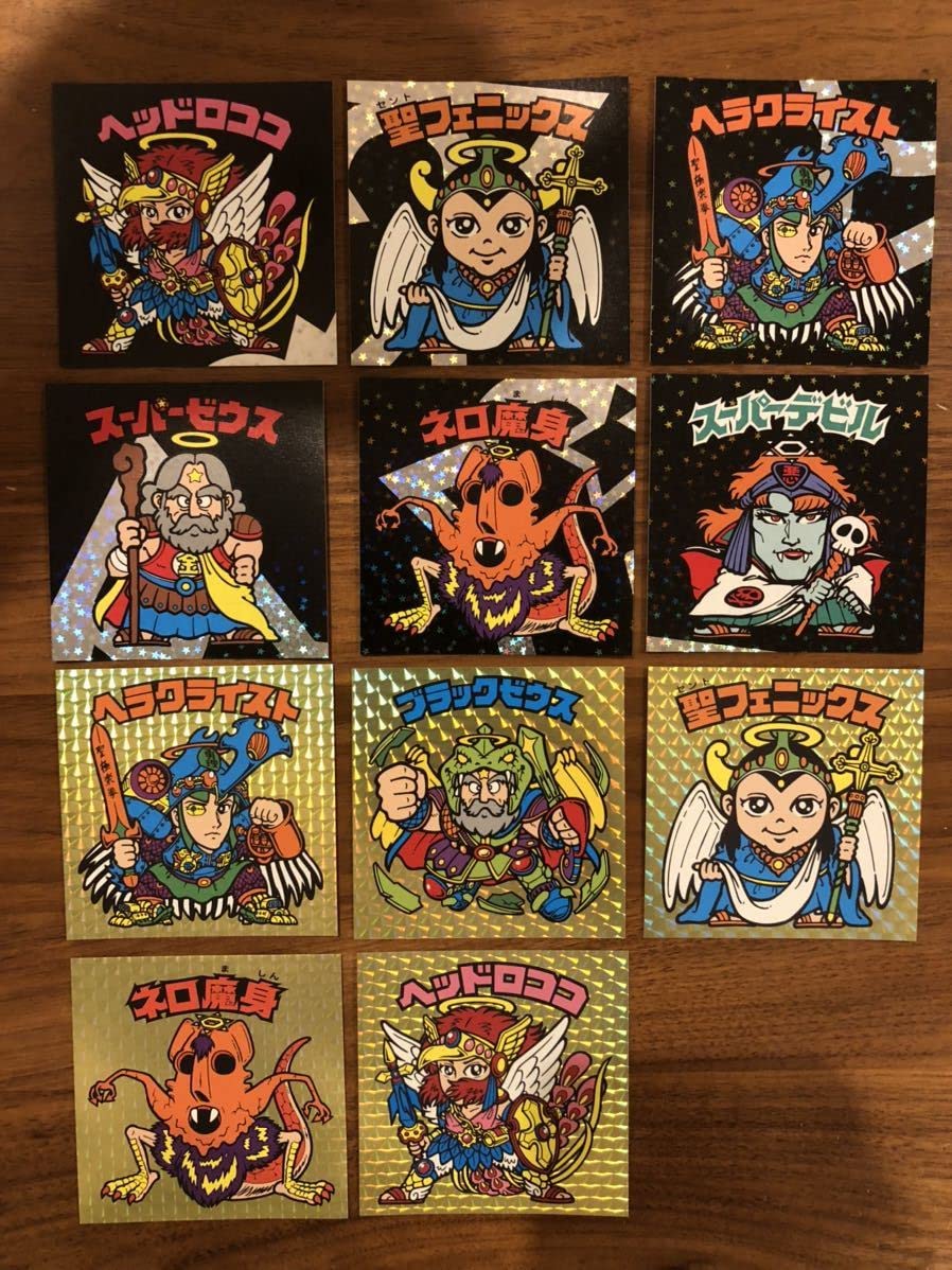 Amazon | ビックリマン シール 2弾 11種 ヘラクライスト ヘッドロココ
