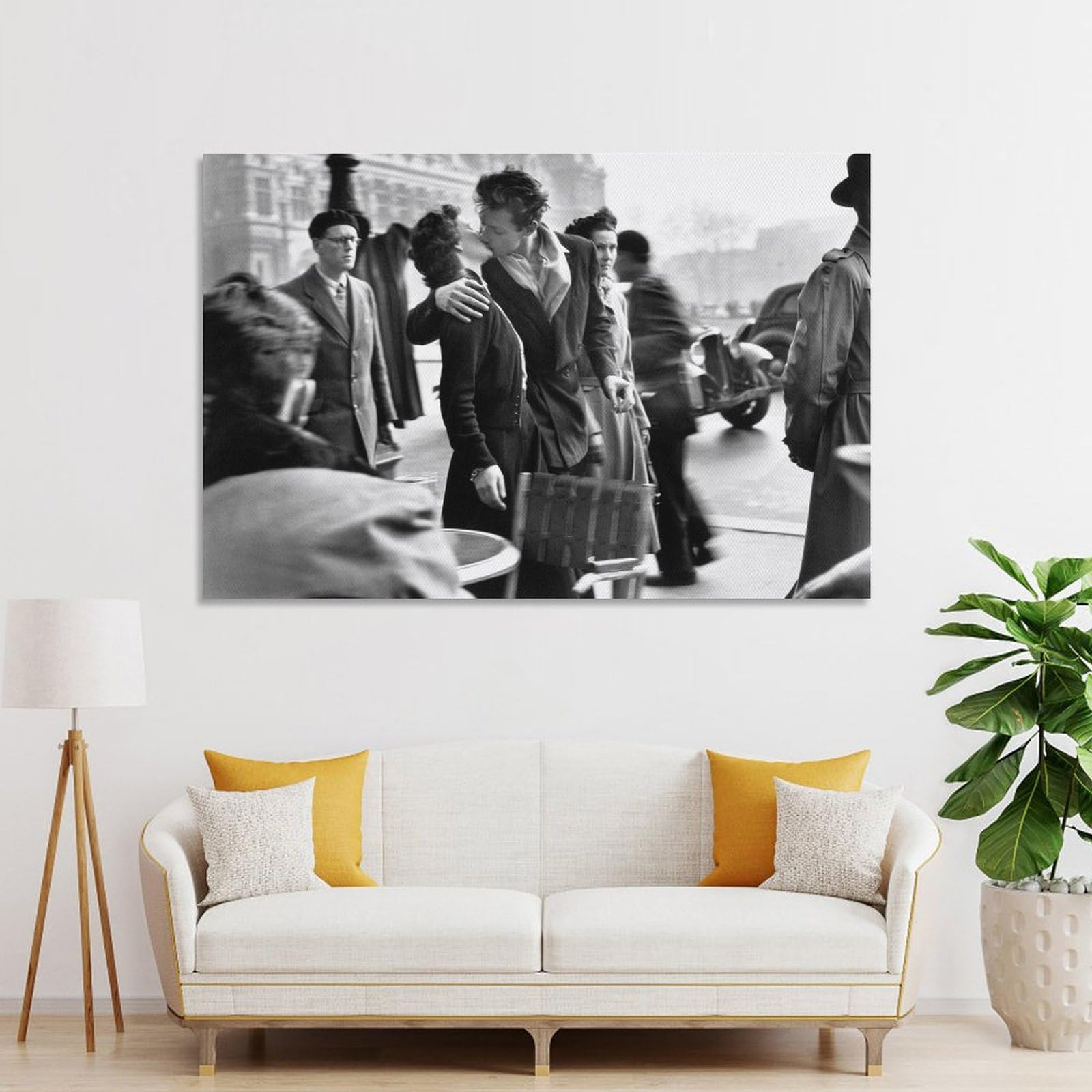 Amazon.co.jp: ポスター ロベールドアノー Robert Doisneau パリ 市