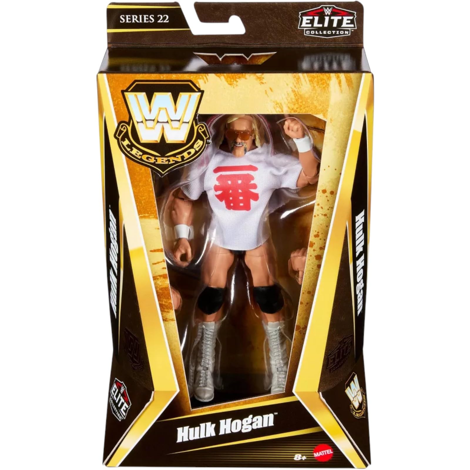 Amazon.co.jp: Mattel WWE Elite Legend Series 22 Hulk Hogan Red