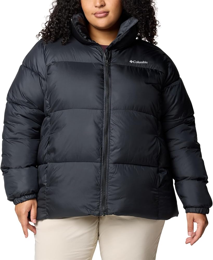 Amazon.com: Columbia Women's Puffect II Full Zip Jacket, Black, X