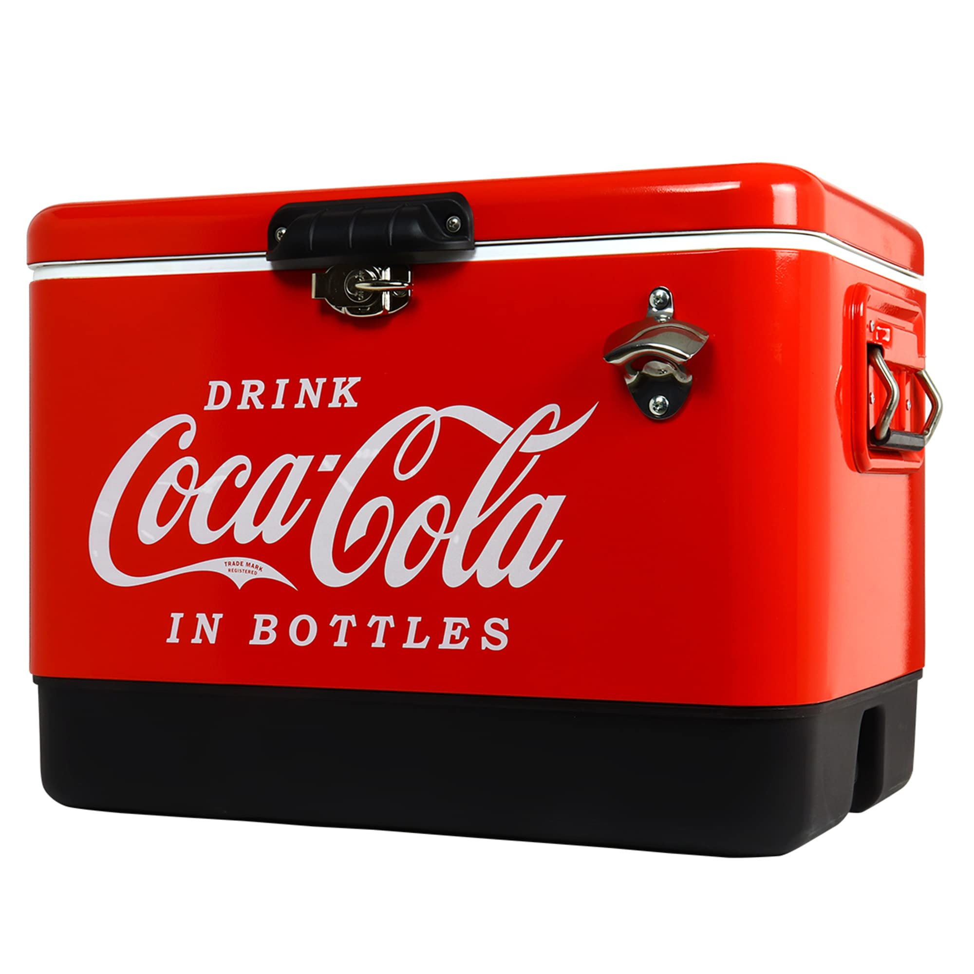 Amazon.com: Coca-Cola Ice Chest Cooler - Portable Ice Bucket with