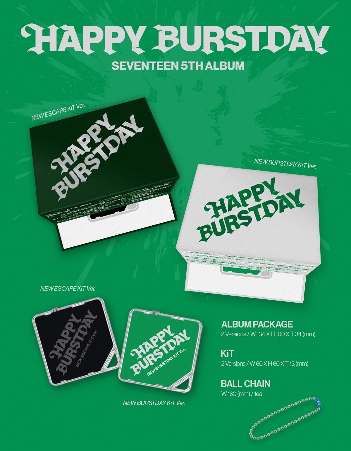 Amazon.co.jp: セブンティーン SEVENTEEN Happy Burstday [KiT Ver