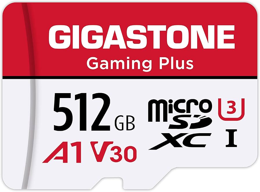 Amazon.com: 【for Switch 1 Only】 GIGASTONE 512GB Micro SD Card