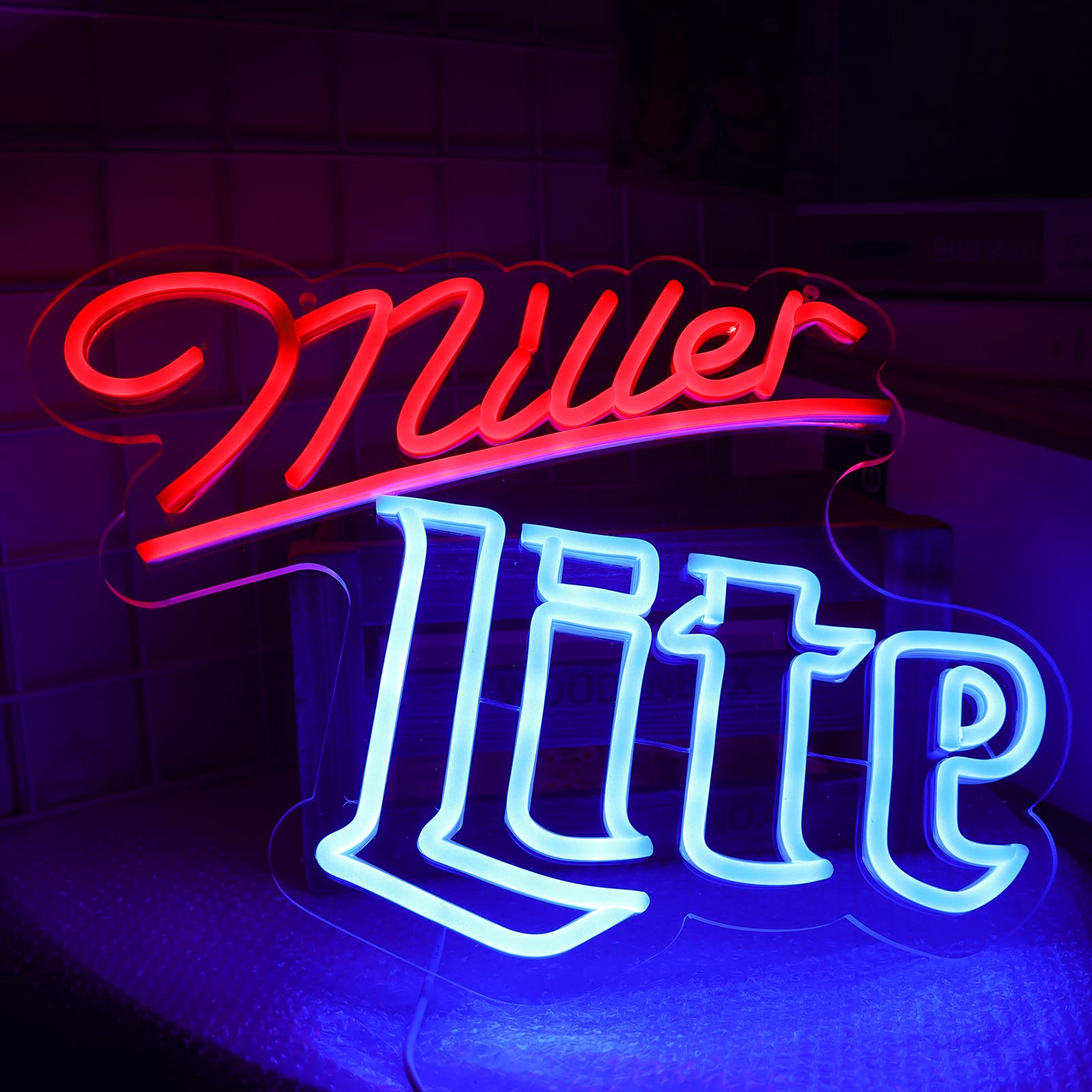 Amazon.com: Vinray Millers Light Neon Signs for Wall Decor in