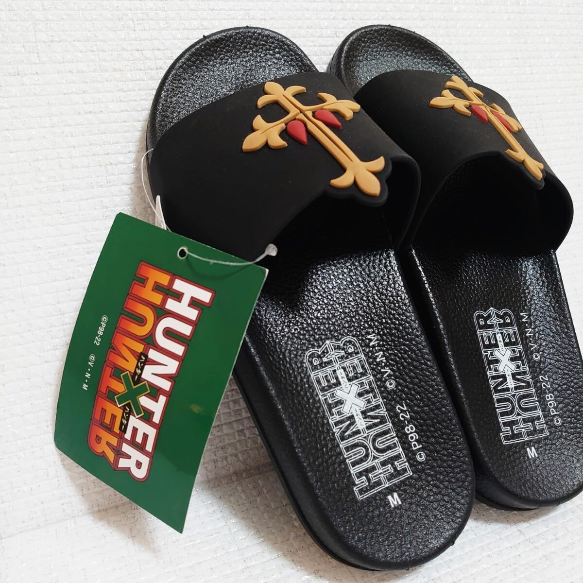 Amazon.co.jp: M 23.5cm ハンターハンター 公式 黒 HUNTER×HUNTER 外