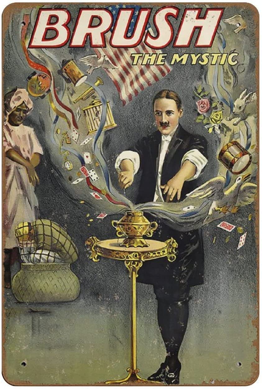 Amazon | ブラシ1912ヴィンテージスタイルマジックポスタークラシック