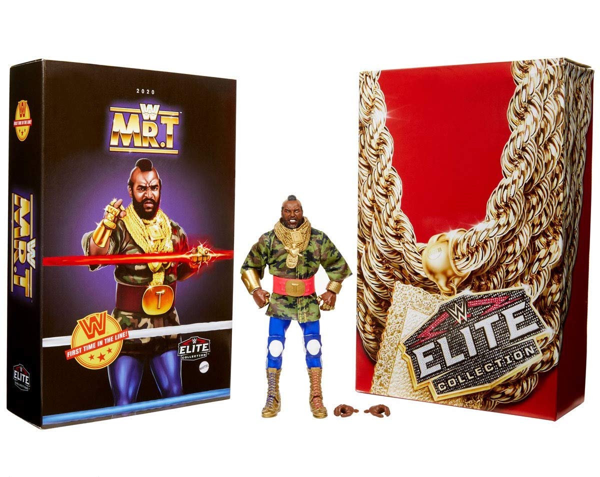 Amazon.com: WWE Mr. T Elite Collection Action Figure - SDCC 2020
