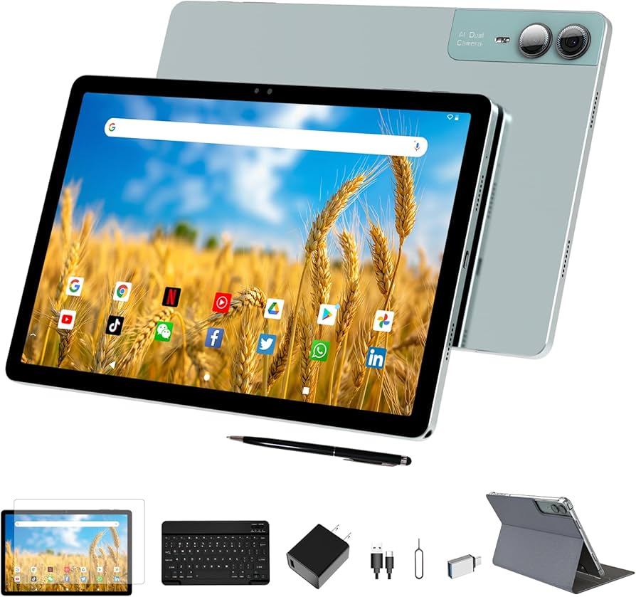 Amazon.com : 2026 Latest 11 inch Tablet Android 14 2000 * 1200 2K