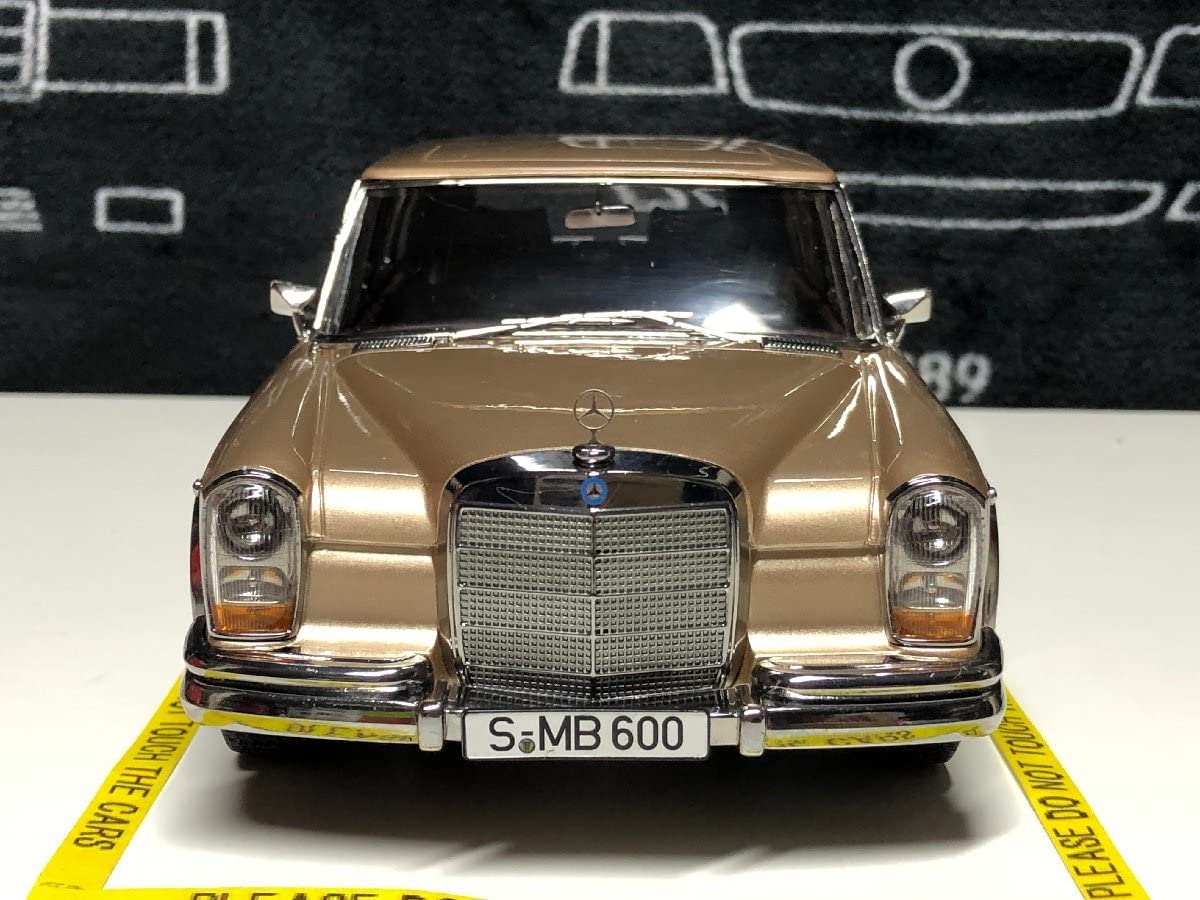 Amazon | KK scale 1/18 Mercedes Benz 600 SWB W100 1963 ゴールド