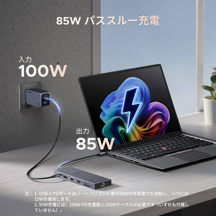 Amazon | UGREEN Revodok Pro 12-in-1 トリプル4Kドッキング