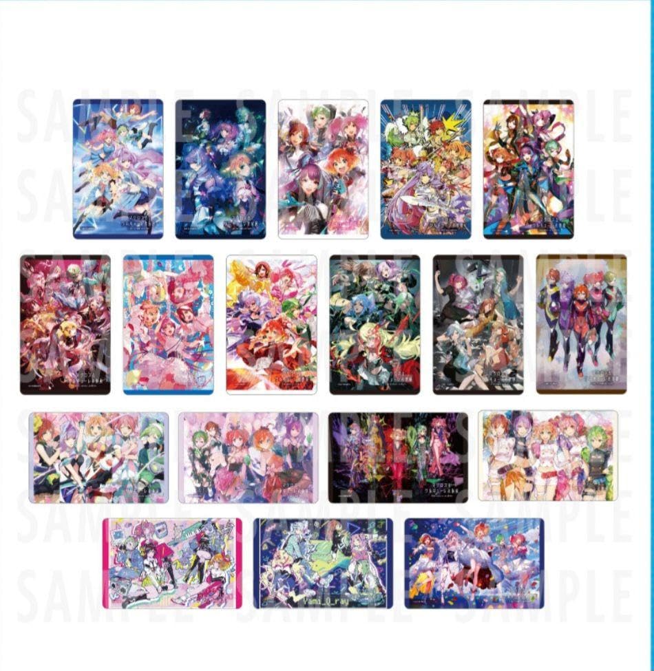 Amazon.co.jp: マクロスδ ワルキューレ衣装展 カードサイズステッカー