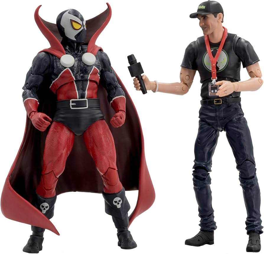 Amazon.com: McFarlane Toys - Spawn & Todd McFarlane 7in Action
