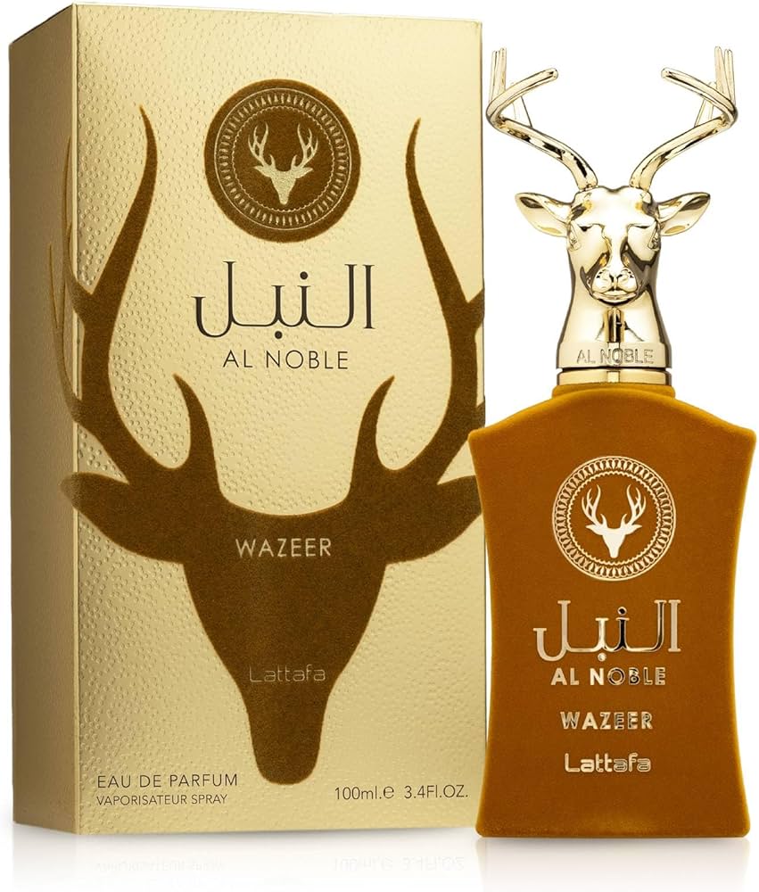 Amazon.com: Lattafa Al Noble Wazeer Eau De Parfum Spray 3.4 Ounce