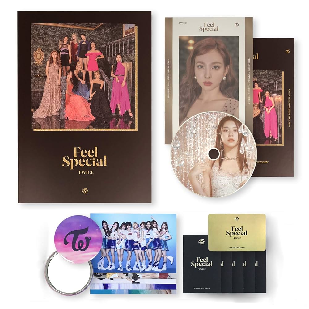 Amazon.co.jp: TWICE 8th Mini Album - FEEL SPECIAL [ C ver. ] CD +