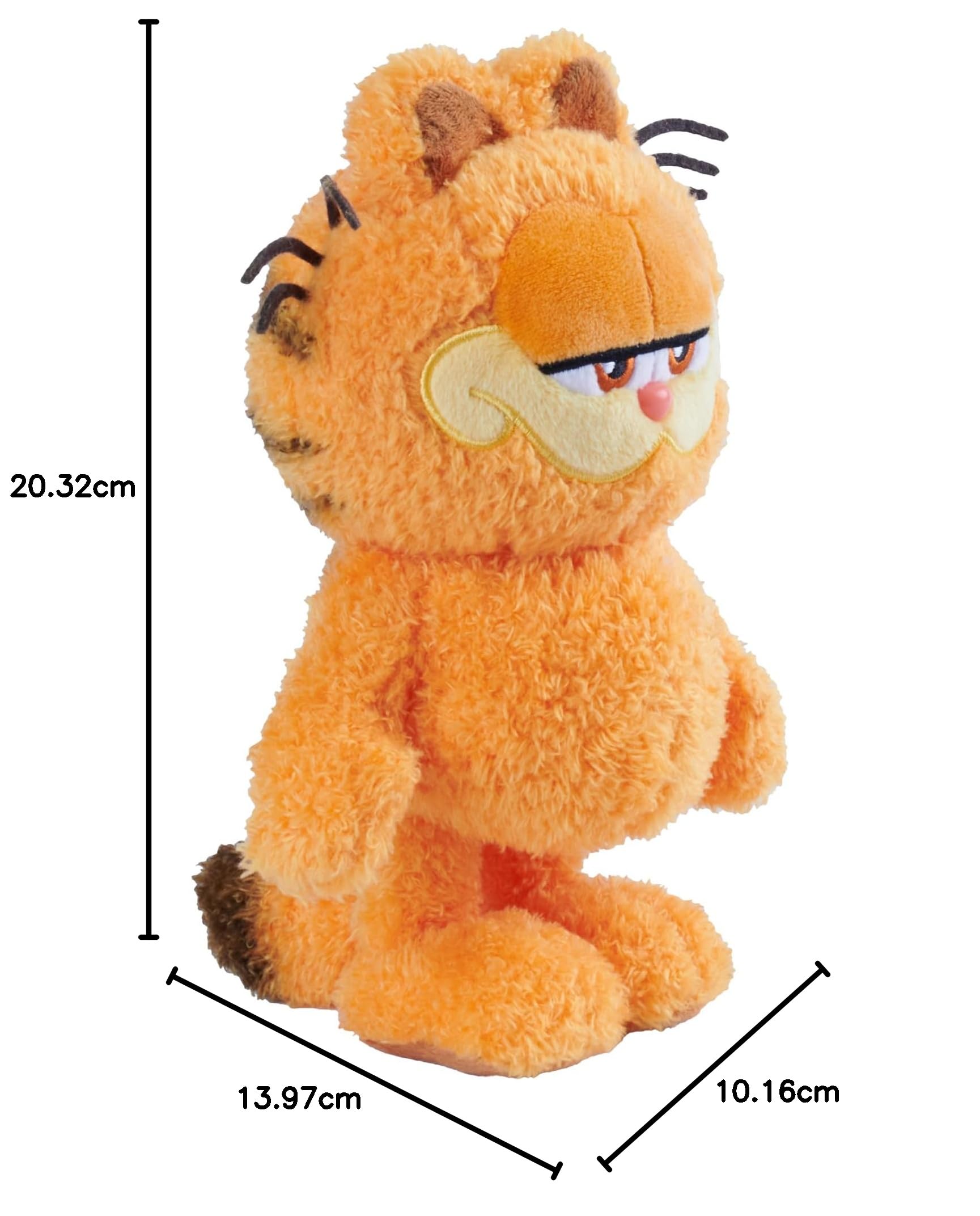 Amazon.co.jp: クラシック ガーフィールド 8インチ ぬいぐるみ