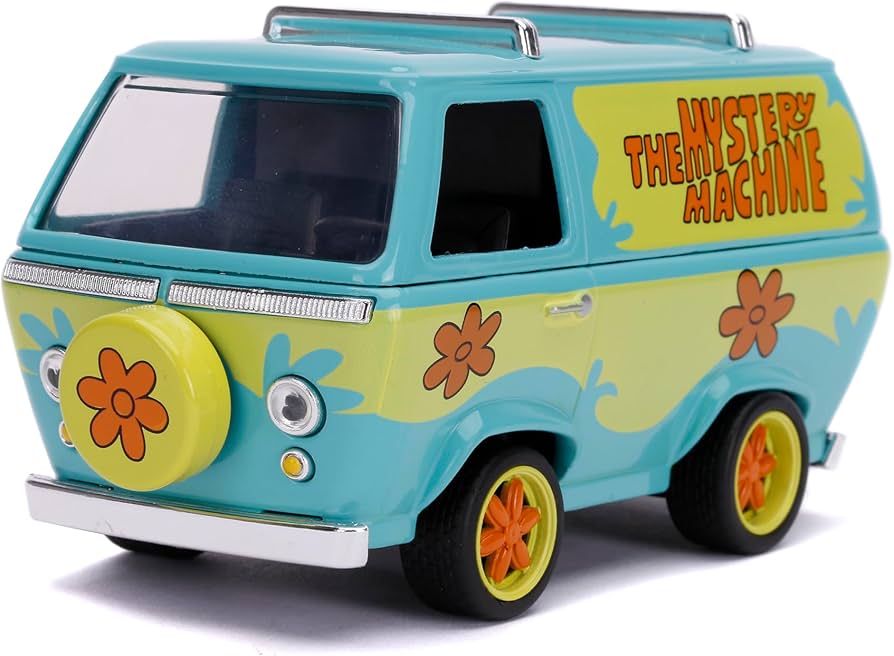 Amazon.com: Jada Toys 1:32 Scooby-Doo Mystery Machine Die-Cast Car