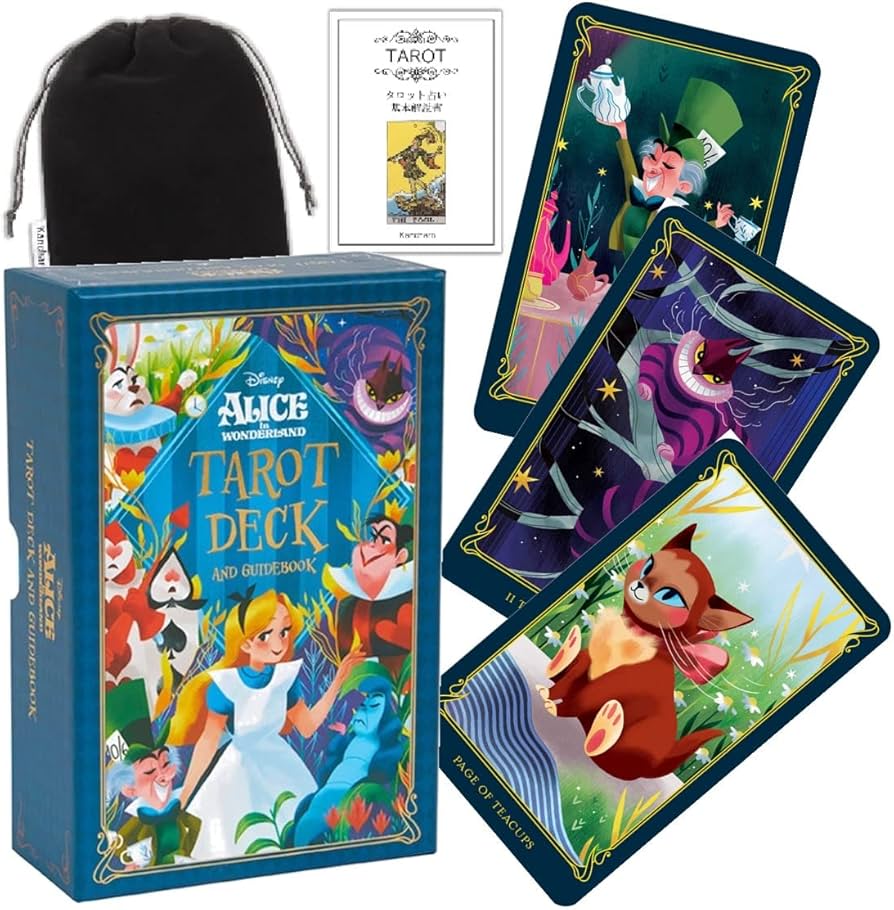 Amazon | Kancharo タロットカード 78 枚 タロット占い【不思議の国の